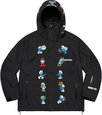 Supreme x Smurfs Gore-Texシェルジャケット (黒)
Buy Supreme x Smurfs Gore-Texシェルジャケット (黒)