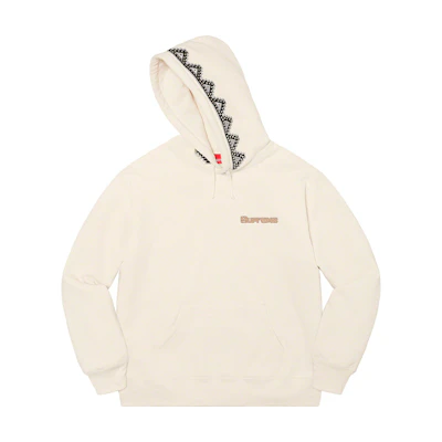 Supreme Pharaoh Studded Hoodie Natural