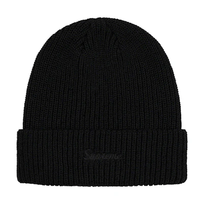 Supreme Loose Gauge Beanie (FW20) Black