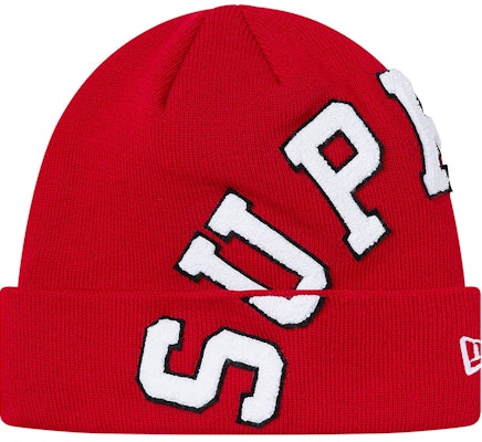 Supreme New Era 大弧形紅色毛帽 Buy Supreme New Era 大弧形紅色毛帽