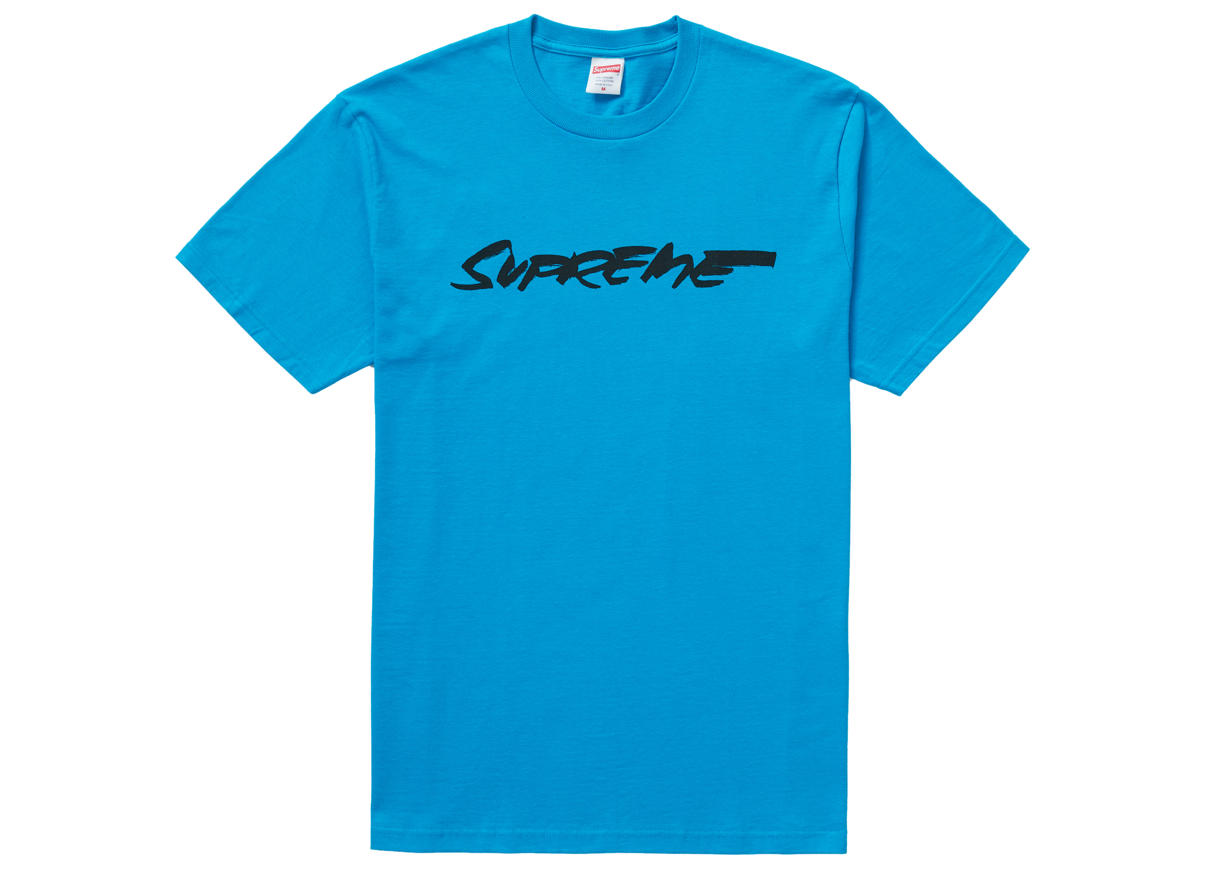 Supreme Futura Logo Tee Bright Blue - Novelship