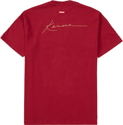 Supreme Pharoah Sanders Tee Cardinal Order Supreme Pharoah Sanders Tee Cardinal