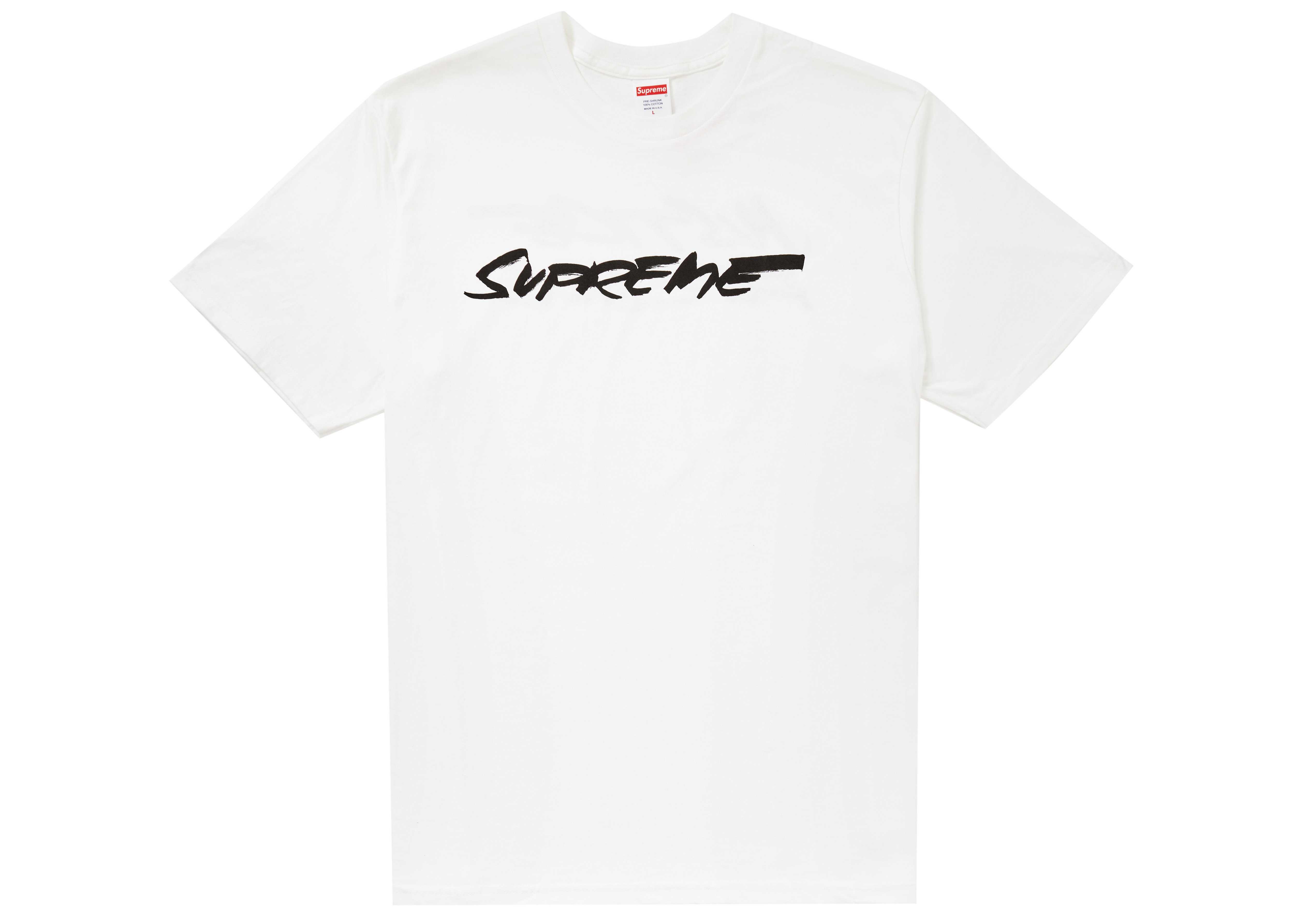 Supreme Futura Box Logo Tee ホワイト Lサイズ - トップス