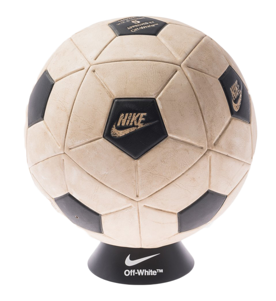 Off white outlet nike soccer ball