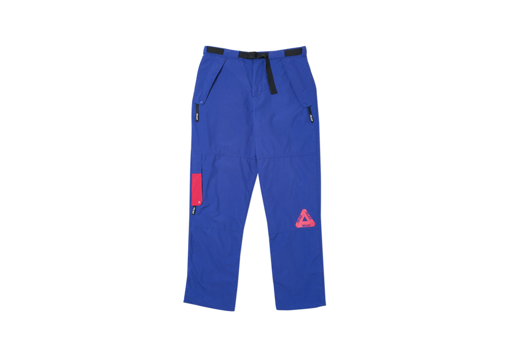 Palace Supplex Shell Bottoms Blue/Cayenne - Novelship