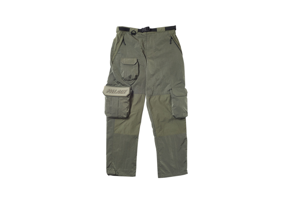 Palace Utility Iridescent Pant Olive - Novelship