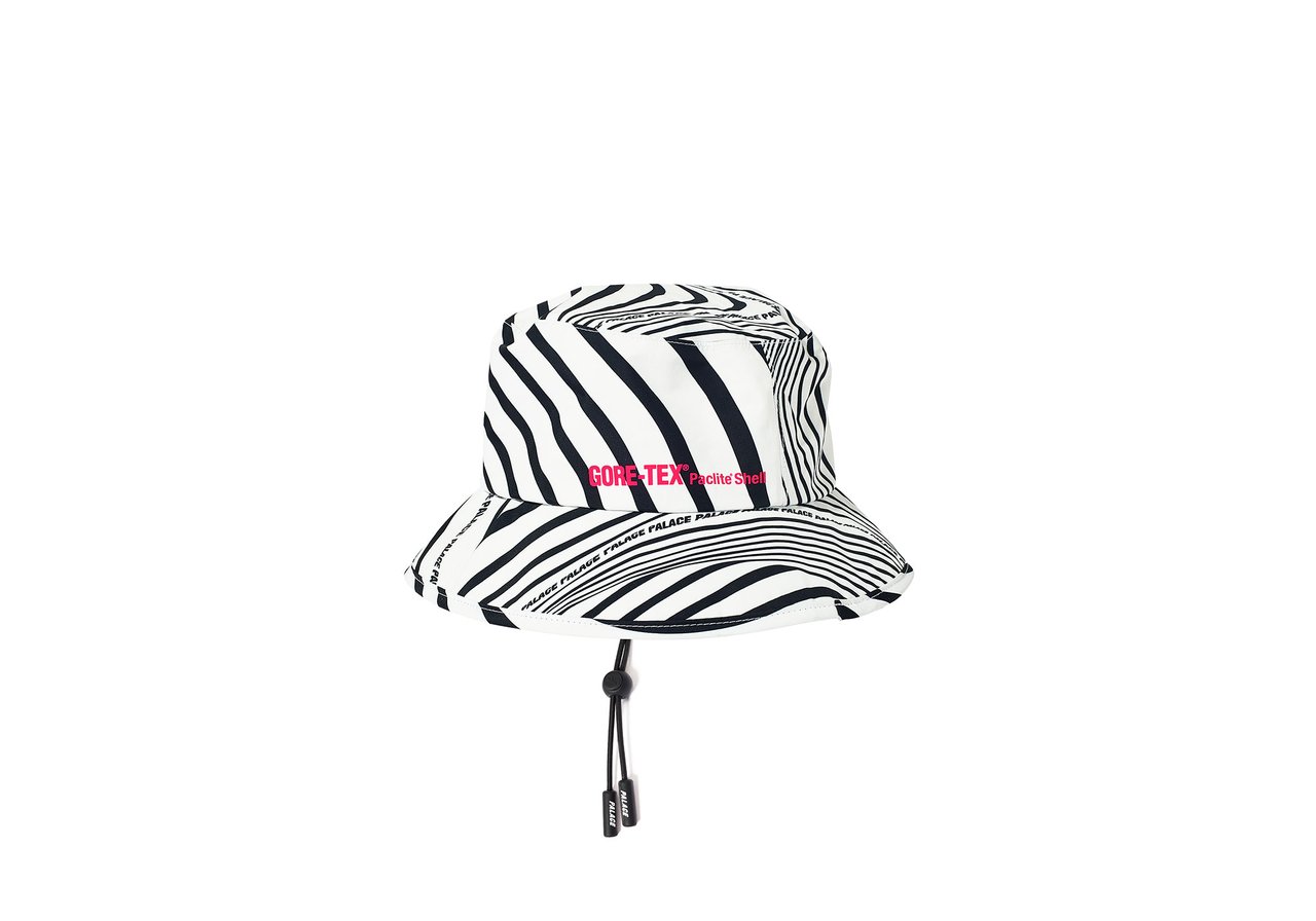 Palace Gore‑Tex Vortex Bucket White/Black - Novelship