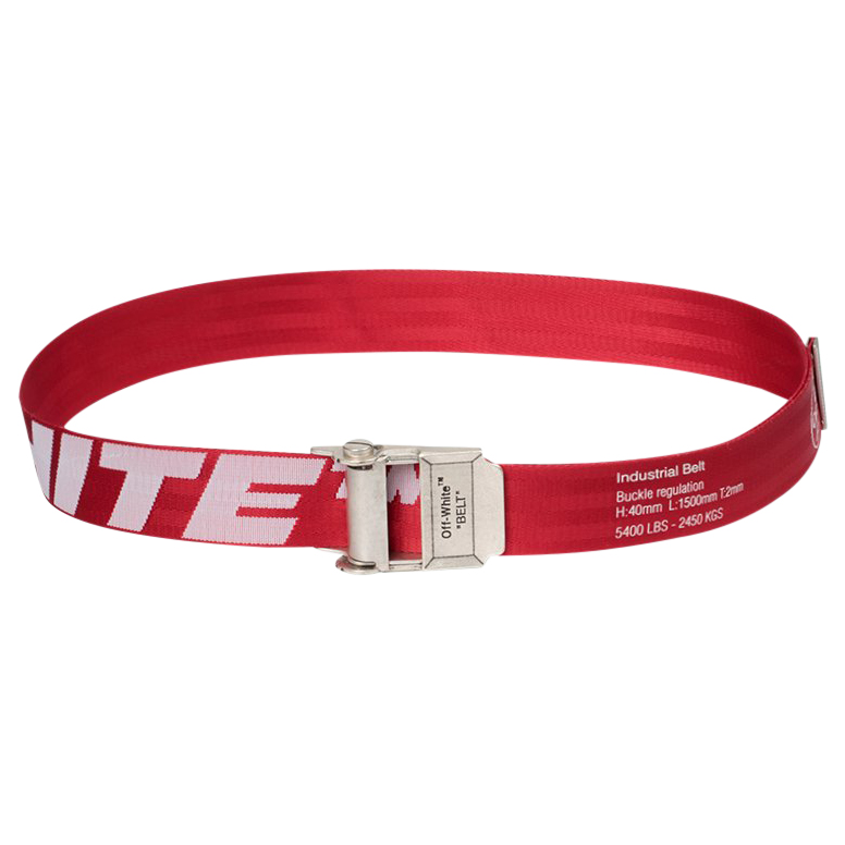 Off white hotsell industrial belt red