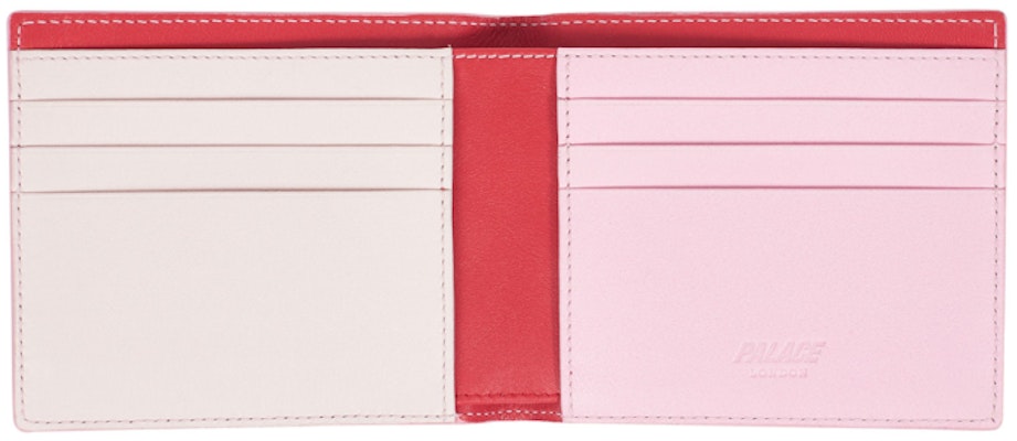 Palace Leather Billfold Wallet Pink Order Palace Leather Billfold Wallet Pink