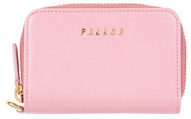 Palace Leather Zip Wallet Pink Buy Palace Leather Zip Wallet Pink