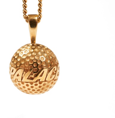 Palace Golf Ball Pendant Gold Order Palace Golf Ball Pendant Gold
