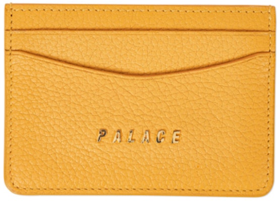 Palace Leather Card Holder Yellow Buy Palace Leather Card Holder Yellow