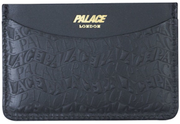 Palace Card Holder Black Black Buy Palace Card Holder Black Black