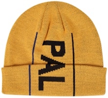 Palace One Up Beanie Yellow Palace One Up Beanie Yellow
