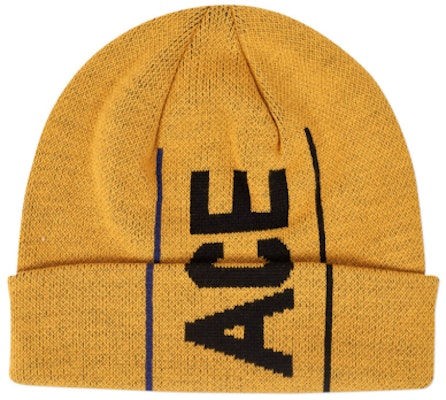 Palace One Up Beanie Yellow Order Palace One Up Beanie Yellow