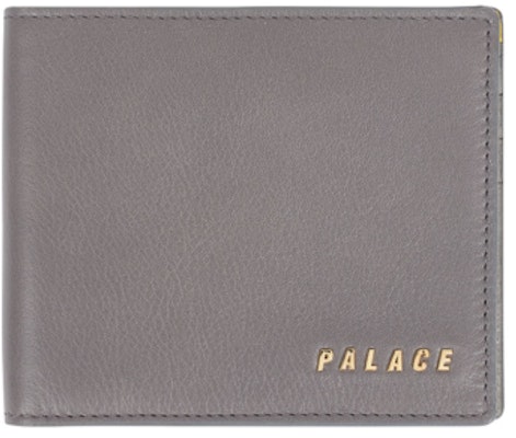 Palace Leather Billfold Wallet Grey Buy Palace Leather Billfold Wallet Grey