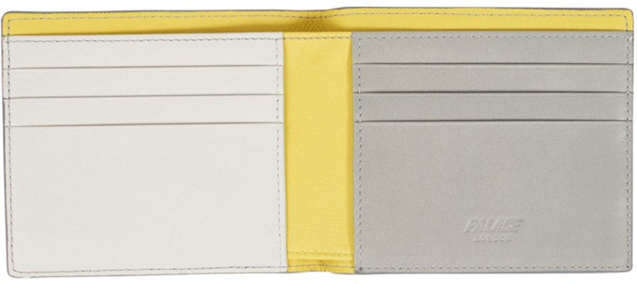 Palace Leather Billfold Wallet Grey Order Palace Leather Billfold Wallet Grey