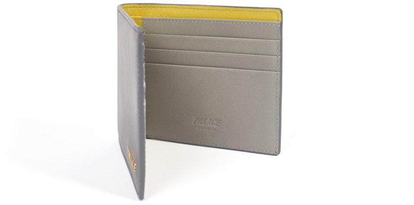 Palace Leather Billfold Wallet Grey Lookbook Palace Leather Billfold Wallet Grey