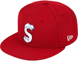 Supreme S Logo New Era Red Supreme S Logo New Era Red