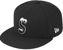 Supreme S Logo New Era Black Supreme S Logo New Era Black