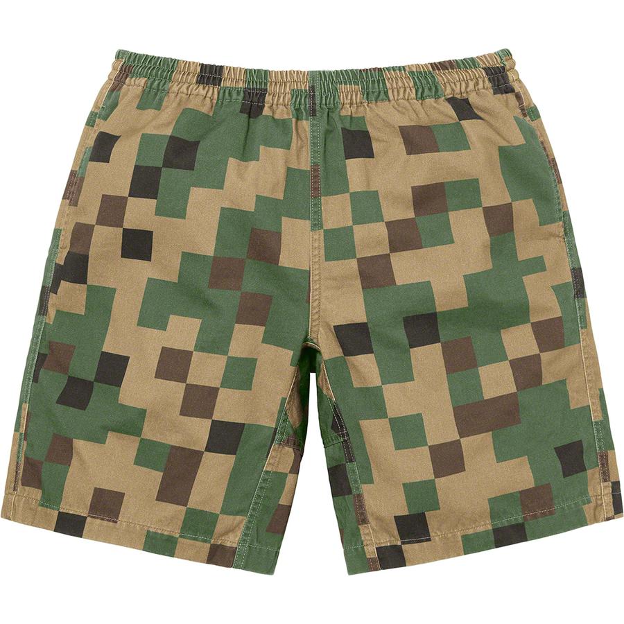 Buy Supreme Seluar Pendek Twill Tentera Olive Digi Camo