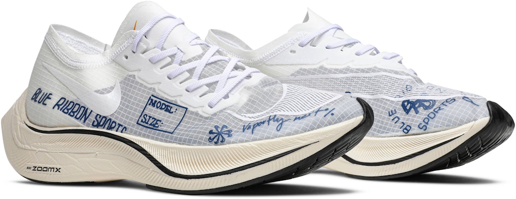 Nike zoomx vaporfly next blue ribbon sports hot sale