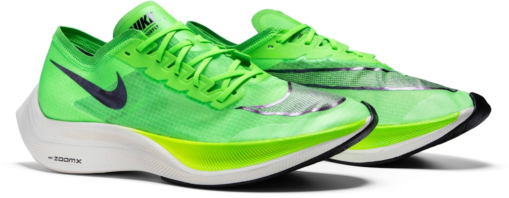 Nike zoomx vaporfly clearance next electric green