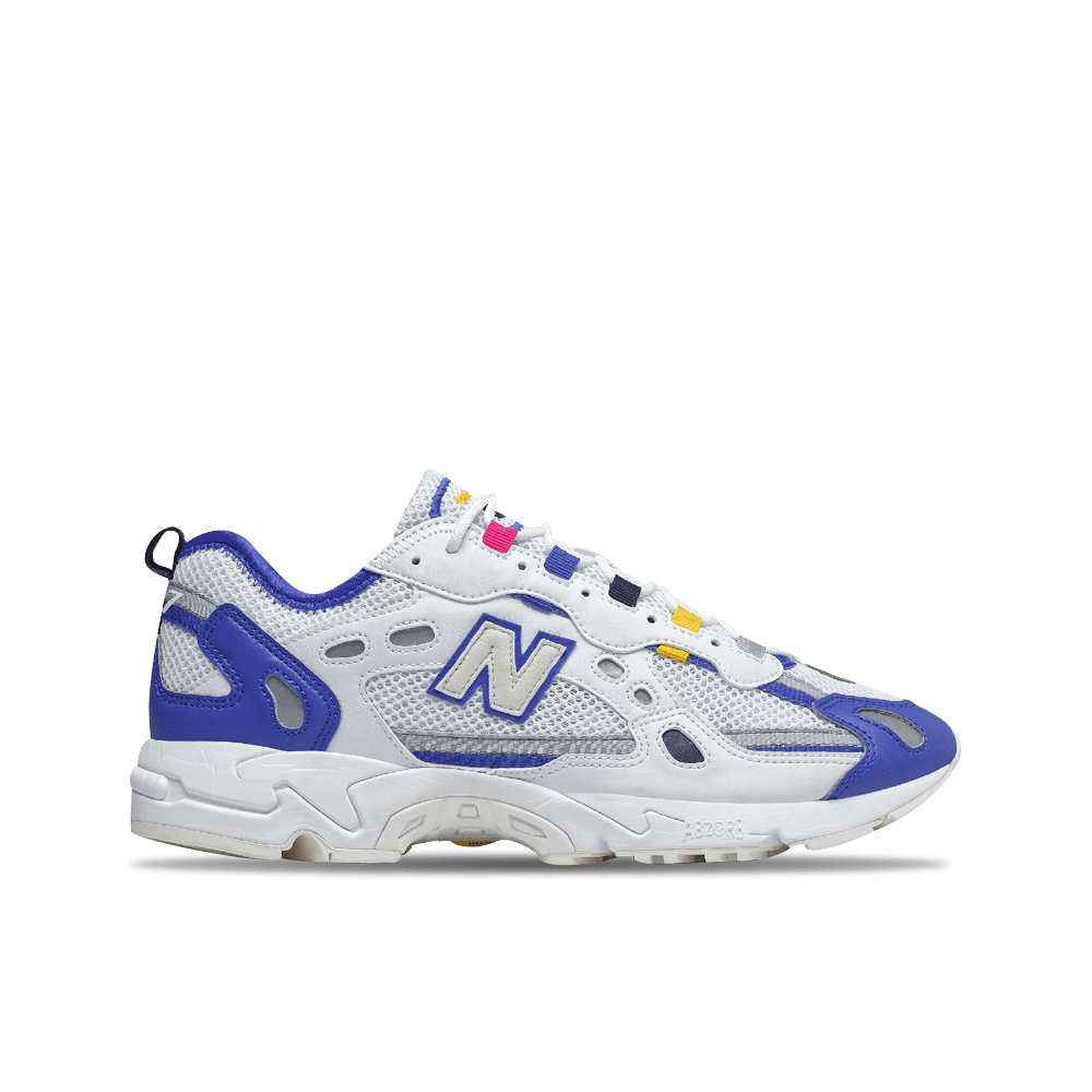 new balance 827 white blue