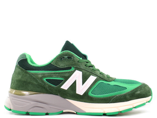new balance × mita sneakers 990v4 green