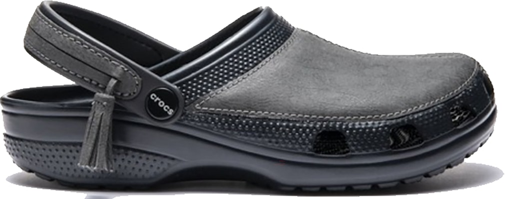 Journal Standard x Crocs 皮革洞洞鞋 '炭灰色' Buy Journal Standard x Crocs 皮革洞洞鞋 '炭灰色'