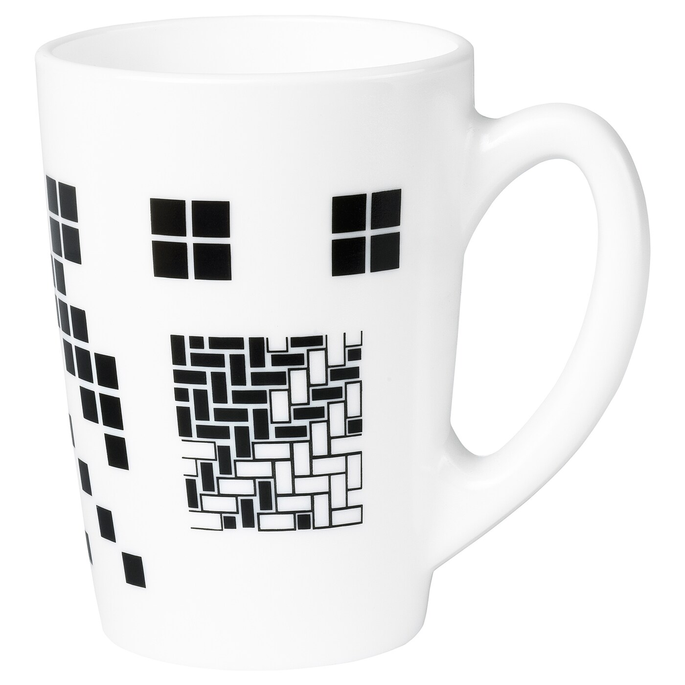 Buy IKEA SAMMANKOPPLA 馬克杯 白色/黑色（8 盎司）