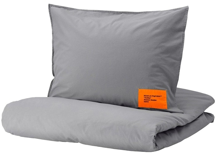 Virgil Abloh x IKEA MARKERAD Duvet Cover and 2 Pillowcases