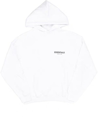 恐懼之神 ESSENTIALS 背面照片套頭連帽衫 白色 Buy 恐懼之神 ESSENTIALS 背面照片套頭連帽衫 白色