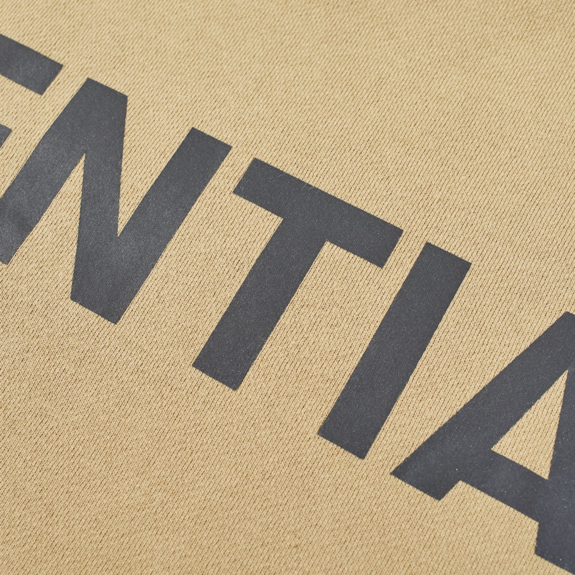 FOG ESSENTIALS Reflective Logo Crewneck Beige 圖 3