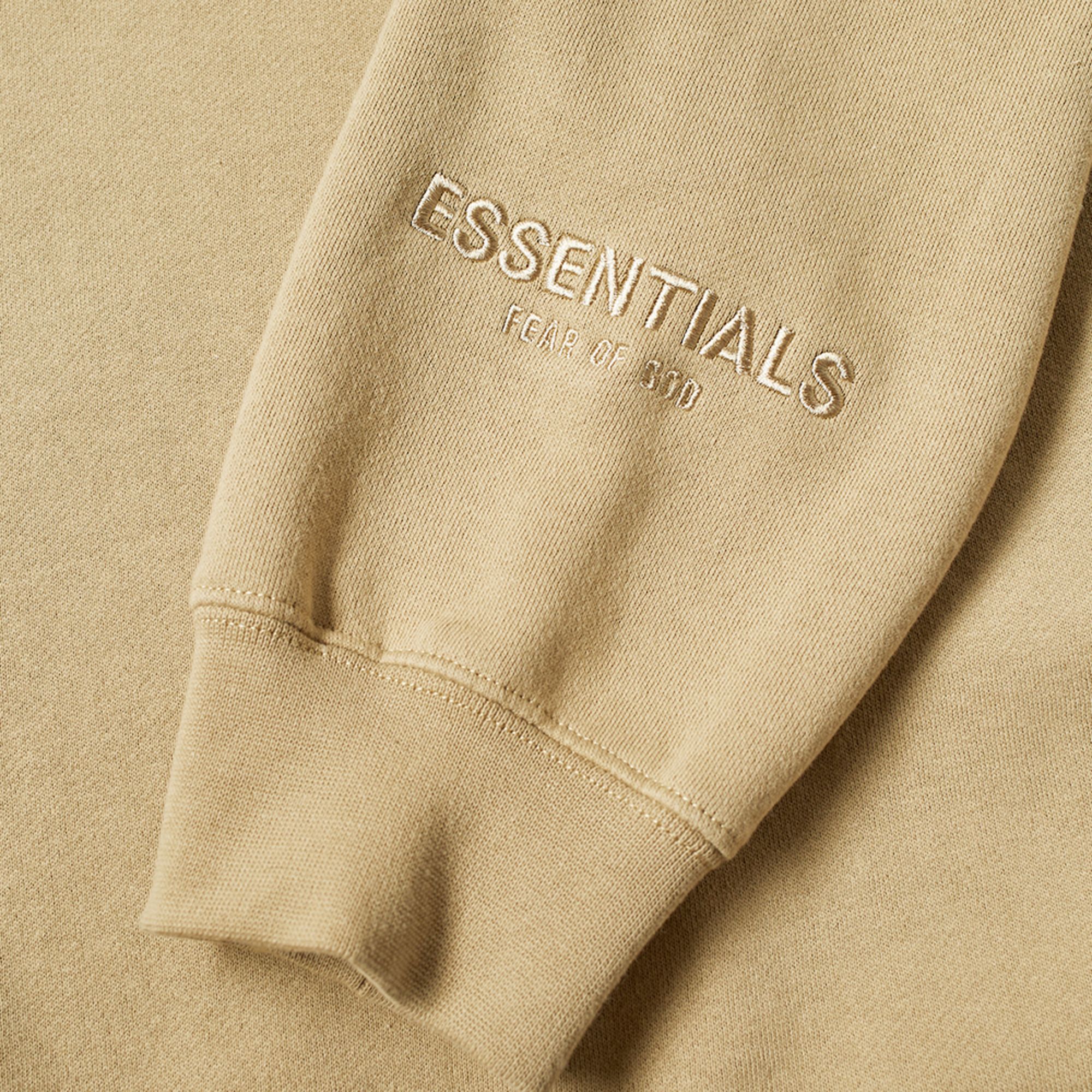 FOG ESSENTIALS Reflective Logo Crewneck Beige 圖 4