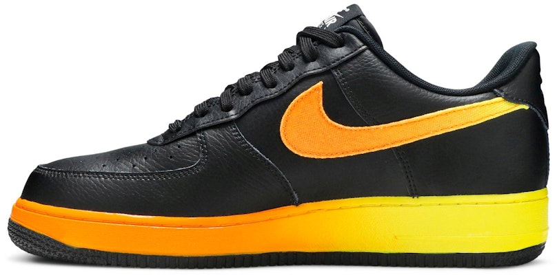 Nike Air Force 1 07 LV8 Black/Orange/Opti Yellow, Drops