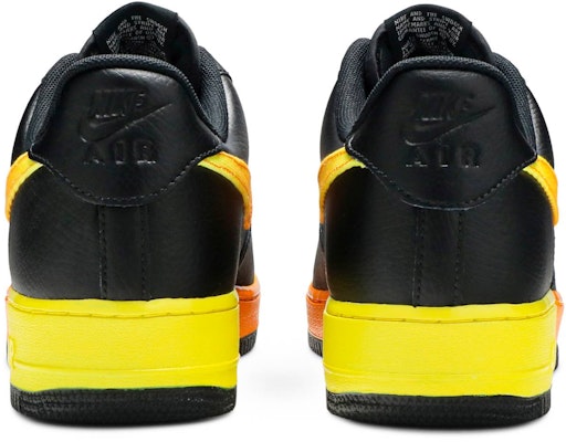 Nike Air Force 1 Low Black Yellow Orange CJ0524-001 Release Date - SBD
