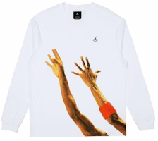 Jordan x Union The J L/S T-Shirt White Jordan x Union The J L/S T-Shirt White