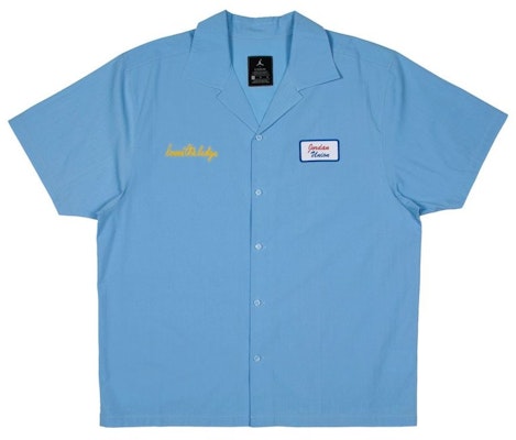 Jordan x Union Mechanic Shirt Psychic Blue Buy Jordan x Union Mechanic Shirt Psychic Blue