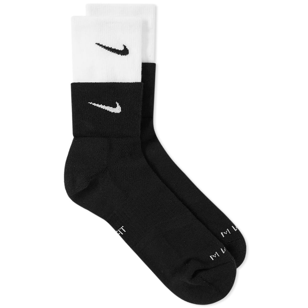 Nikelab x Mastermind World Double Layer Socks Black Novelship