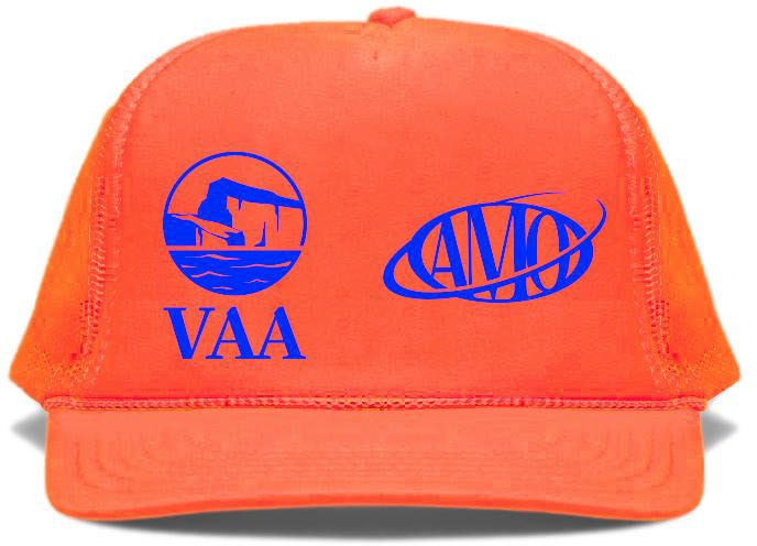 Virgil Abloh X MCA Figures Of Speech Arrows Trucker Hat Black for Women