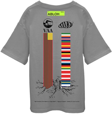 Virgil Abloh Canary Yellow x FOS Alliteration VAA AMO Towers T-Shirt Grey Order Virgil Abloh Canary Yellow x FOS Alliteration VAA AMO Towers T-Shirt Grey