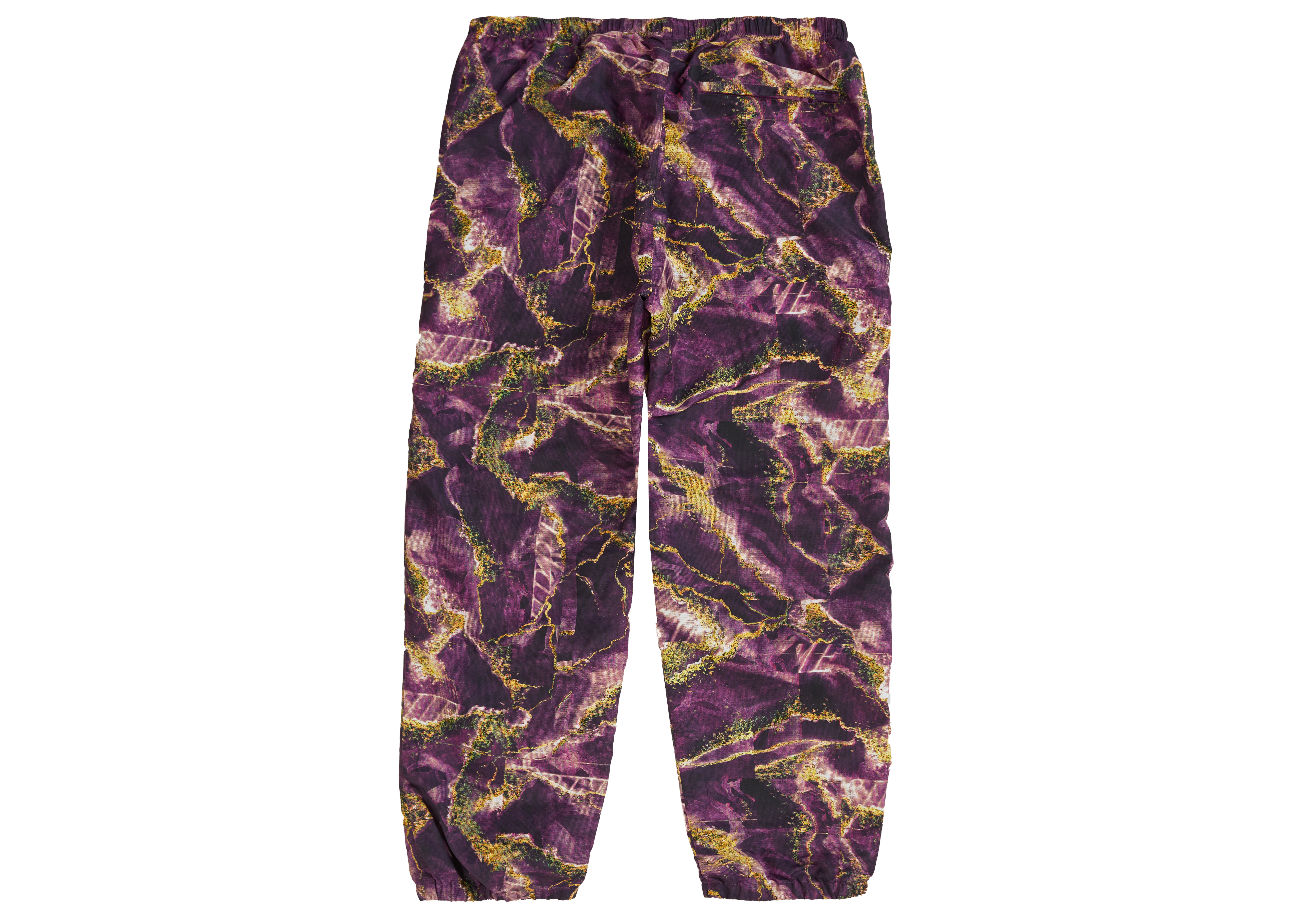 Supreme Marble Track Pant Purple - Novelship