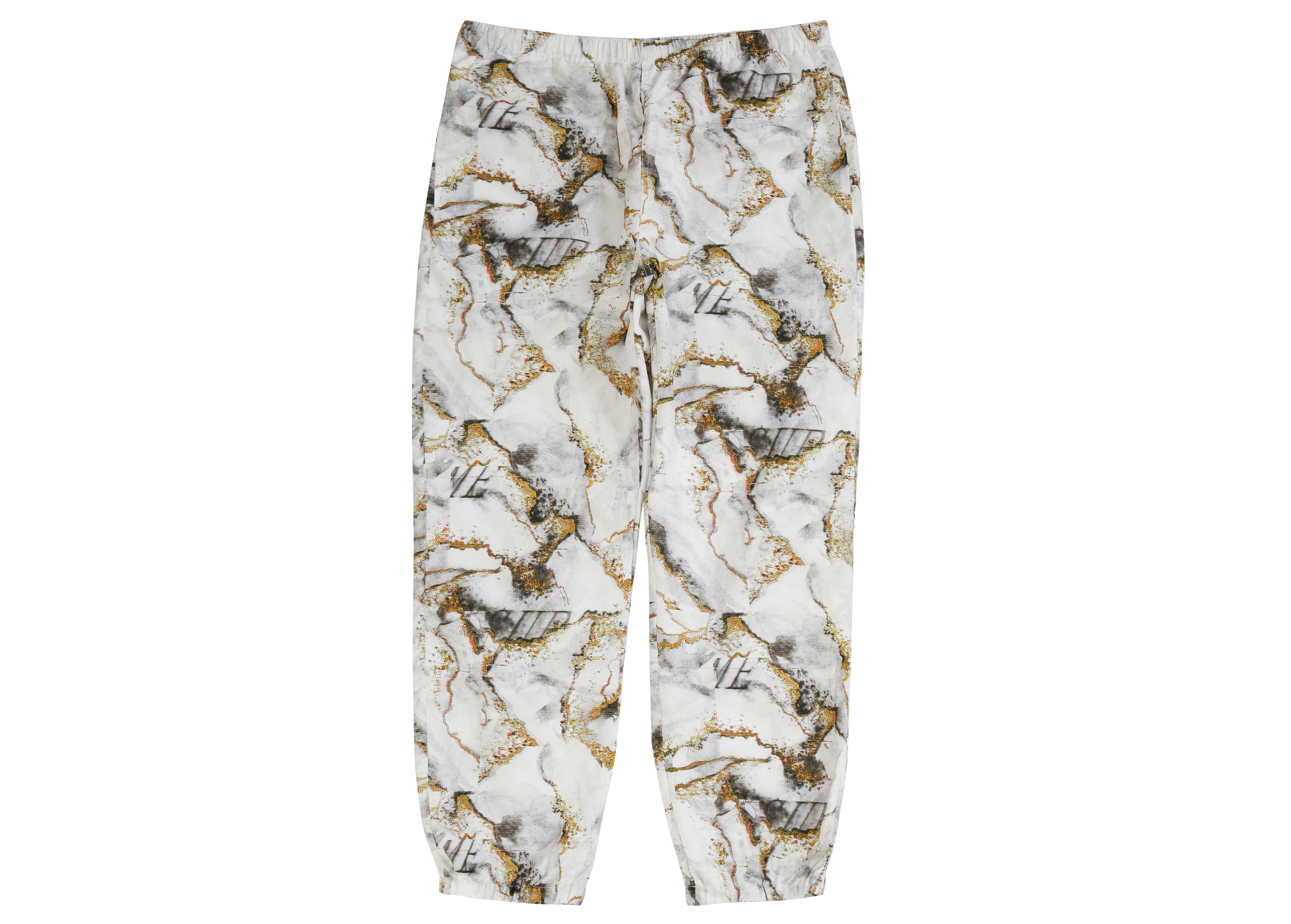 Supreme Marble Track Pant White - Novelship