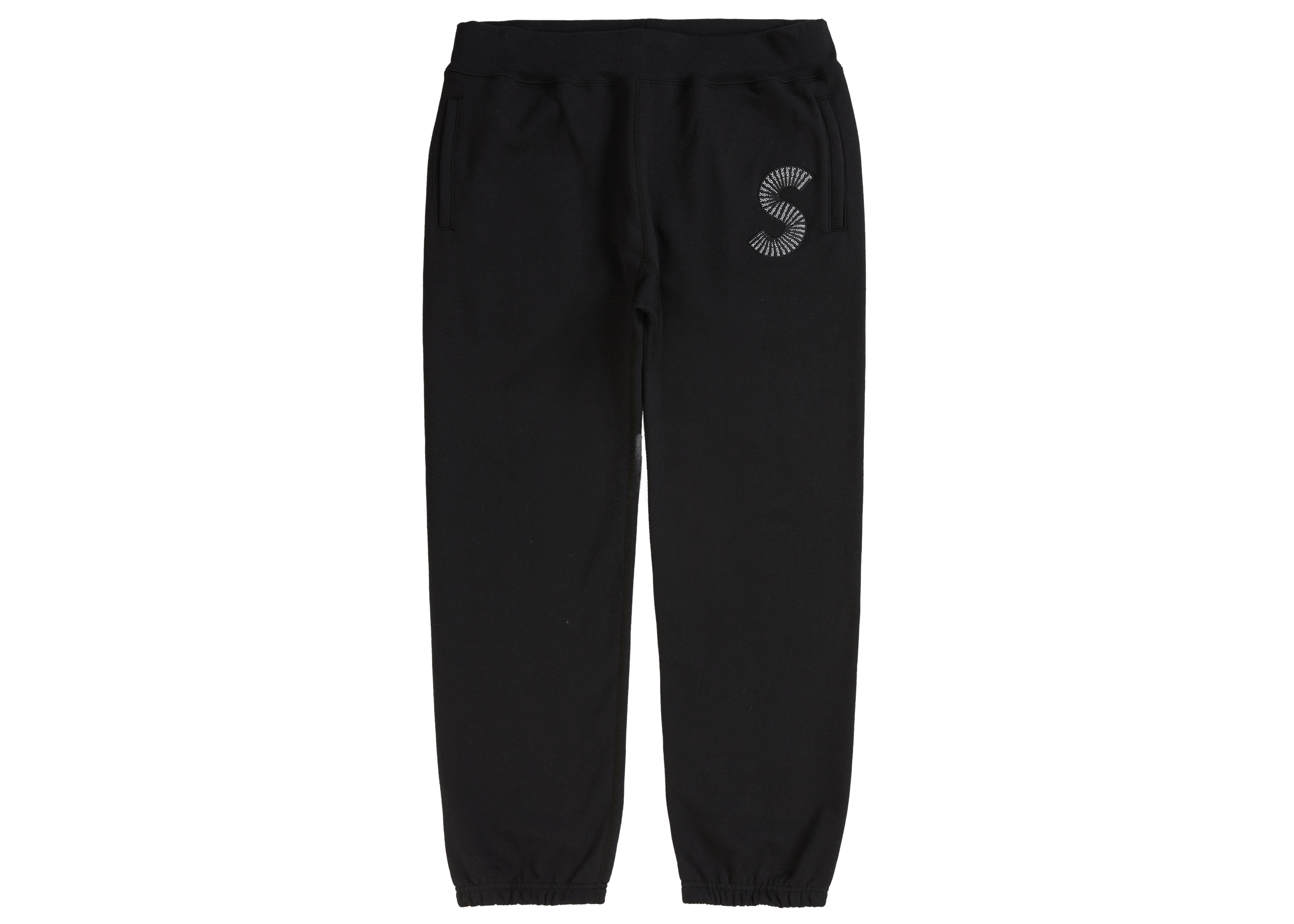 Supreme S logo sweatpant Black - その他
