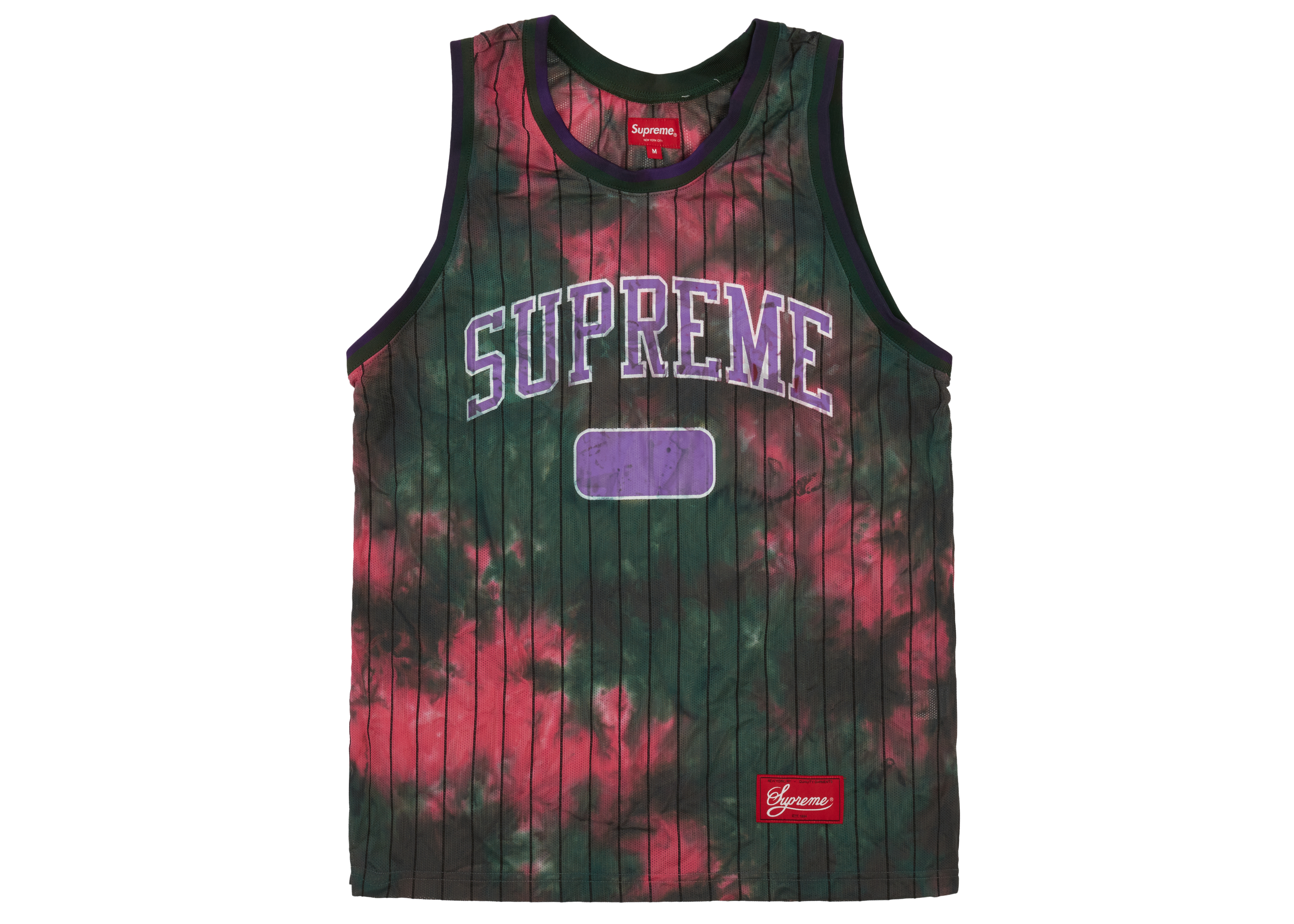 メンズSupreme Dyed Basketball Jersey - mirabellor.com