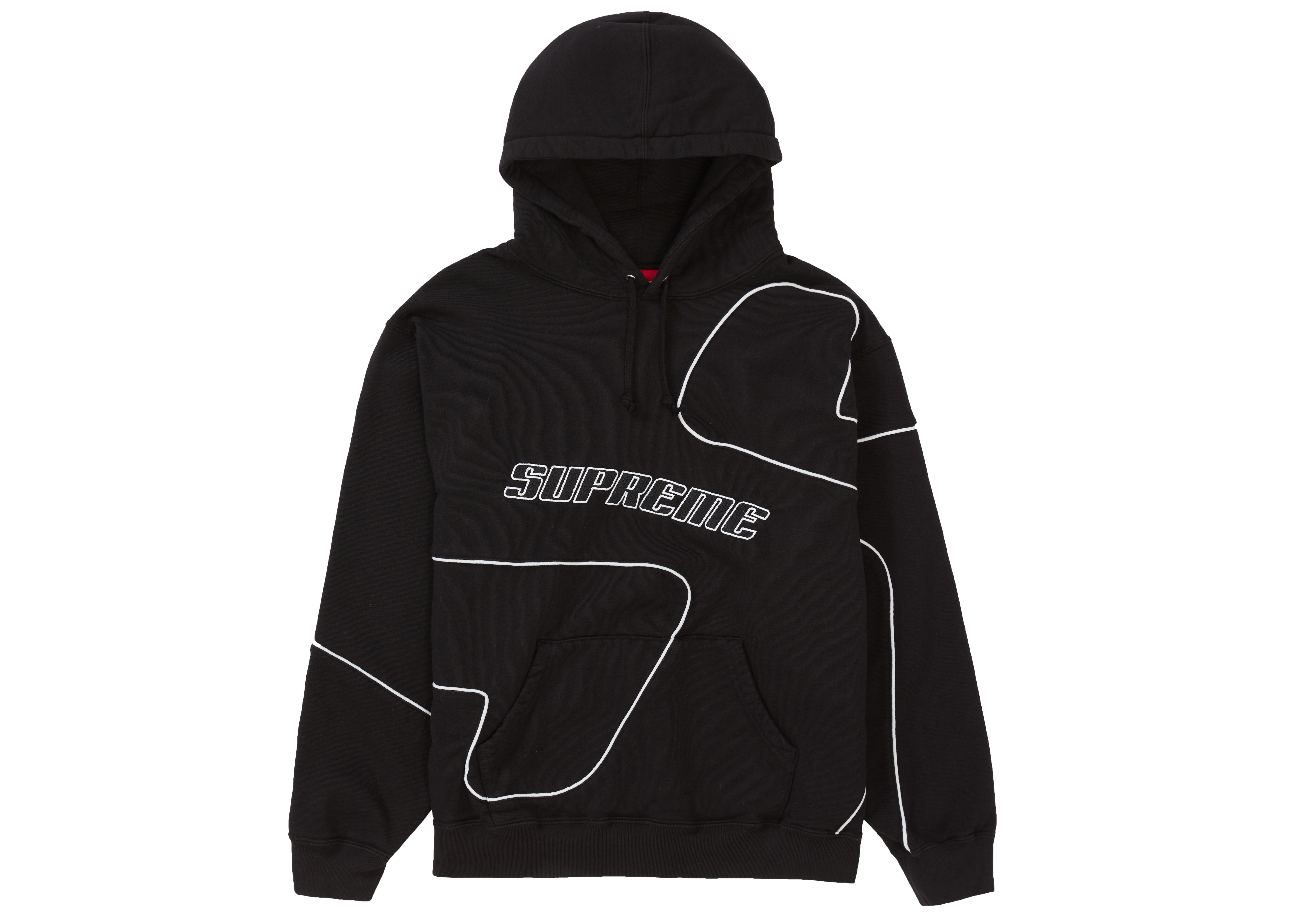 Supreme Big S Hooded Sweatshirt Black