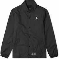 Paris Saint-Germain x Jordan Coach Jacket Black White Paris Saint-Germain x Jordan Coach Jacket Black White