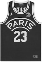 Paris Saint-Germain x Jordan Flight Jersey 23 Black White Paris Saint-Germain x Jordan Flight Jersey 23 Black White