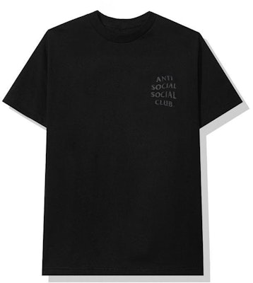 Anti Social Social Club Dramatic Tee Black Order Anti Social Social Club Dramatic Tee Black